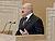 Лукашэнка: Папаўняць ЗВР трэба не за кошт крэдытаў, а шляхам павелічэння экспарту