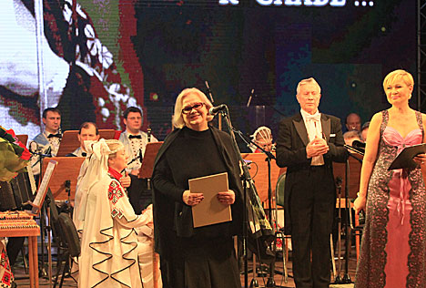 Святлана Пенкіна: Вельмі ўдзячна кіраўніцтву Беларусі за захаванне памяці Мулявіна