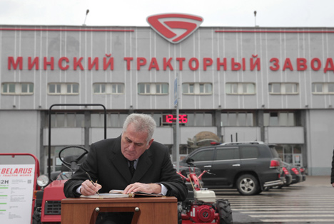 Прэзідэнт Сербіі ўпэўнены ва ўстанаўленні моцных эканамічных адносін з Беларуссю