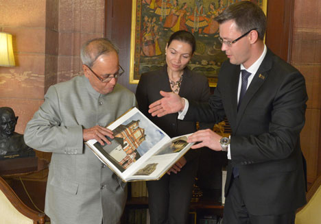 Пранаб Мукерджы: Індыя мае намер вывесці адносіны з Беларуссю на больш высокі ўзровень