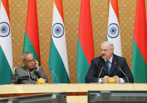 Лукашэнка гарантуе падтрымку працуючым у Беларусі кампаніям з індыйскім капіталам