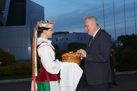 Прэзідэнт Сербіі прыбыў у Беларусь з рабочым візітам