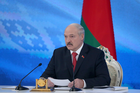 Лукашэнка: Заработная плата і пенсіі могуць быць павышаны толькі за кошт эфектыўнай работы эканомікі