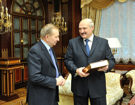Лукашэнка сустрэўся з экс-прэзідэнтам Украіны Кучмам