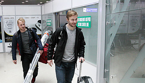 Team Denmark arrived in Minsk