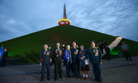 Орда: Участие в реконструкции Кургана Славы свидетельствует, что белорусы чтят память о войне