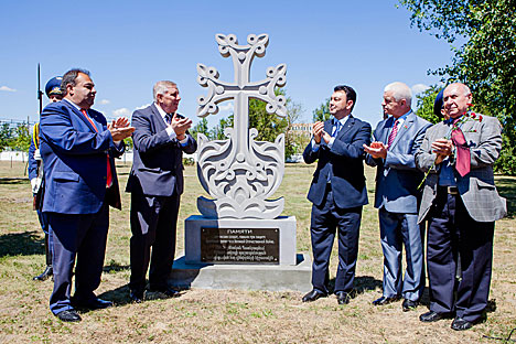 Armenian memorial cross unveiled in Belarusian Brest