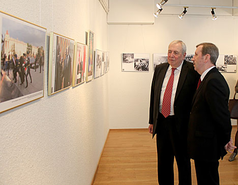 Фотавыстаўка БЕЛТА "Перамога - адна на ўсіх" адкрылася сёння ў Хельсінкі