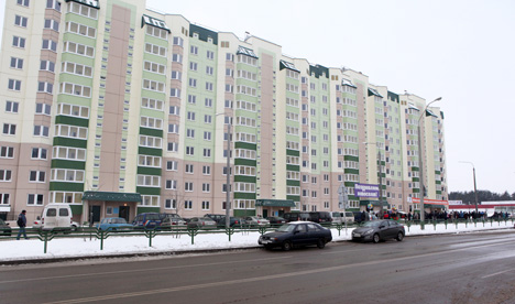 白俄罗斯第一座多层高效节能住房在莫吉廖夫正式开放