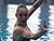 白罗斯花样游泳选手瓦西琳娜·洪多什科在俄罗斯锦标赛上获得银牌