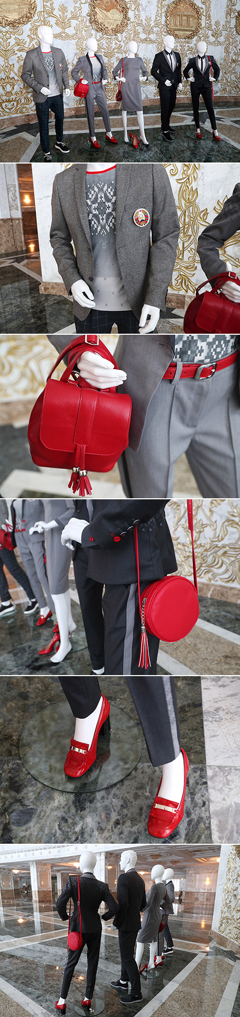 卢卡申科了解了冬奥会白俄罗斯代表团制服样式