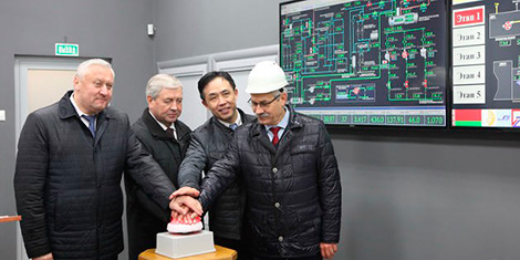戈梅利1号热电站大型投资项目投入运营