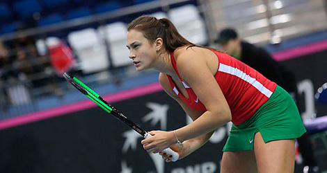 白俄罗斯网球运动员阿丽娜.索博连科获得了2017年红心奖
