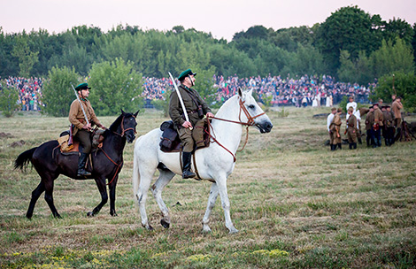 布列斯特要塞保卫战重现表演