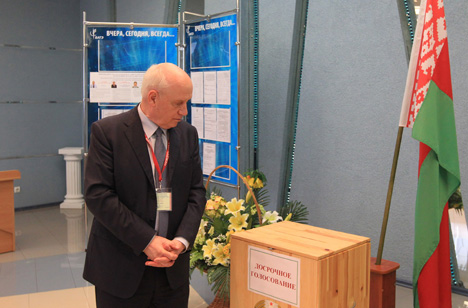 Chief CIS observer notes high readiness of polling stations for parliamentary elections in Belarus