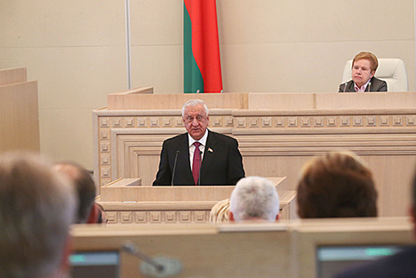 Myasnikovich reelected Speaker of Belarus’ Council of Republic