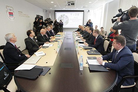 EOC commission ready to share European Games organization practices with Belarus