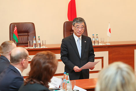 Чрезвычайный и Полномочный Посол Японии в Беларуси Хироки Токунага