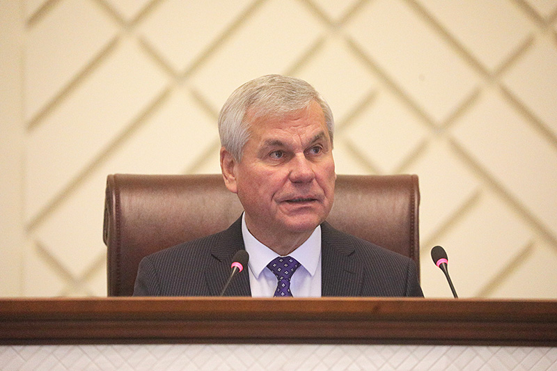Chairman of the House of Representatives of the National Assembly of Belarus Vladimir Andreichenko