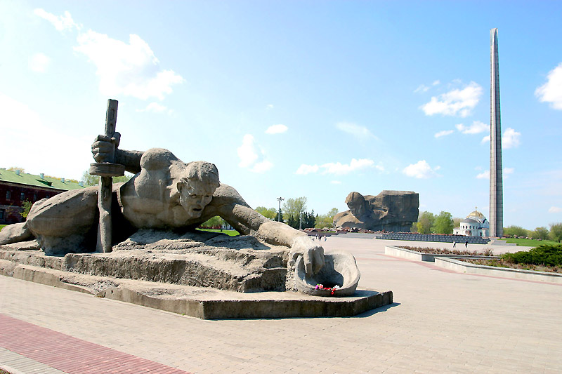 The main architectural sites and sculptures of the memorial
