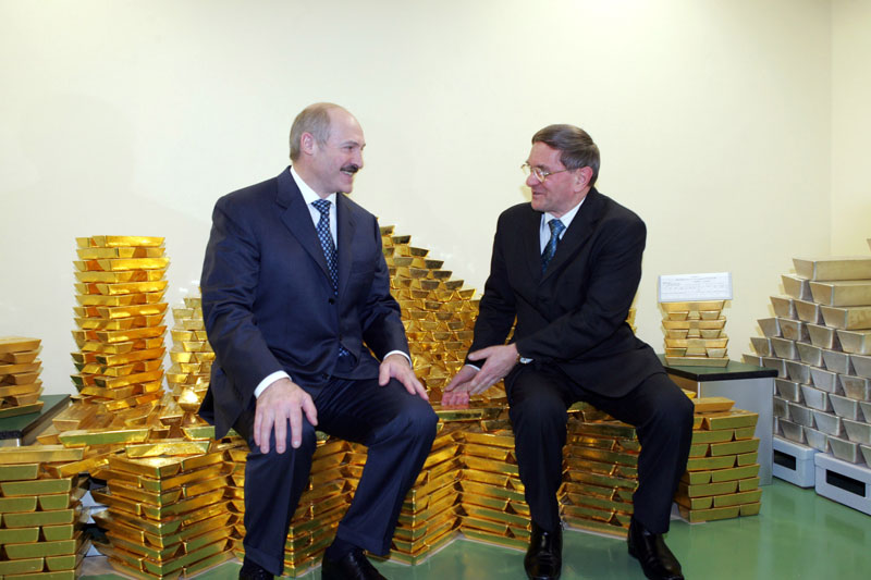 Belarus' gold reserves