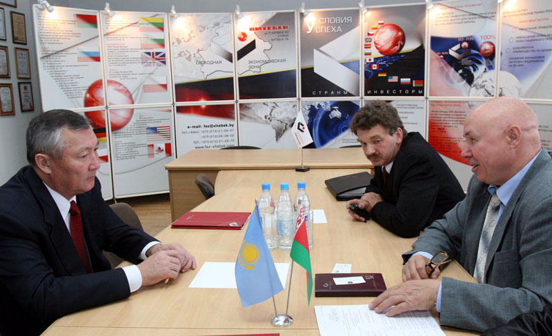 Kazakhstan Ambassador visits the Vitebsk Free Economic Zone