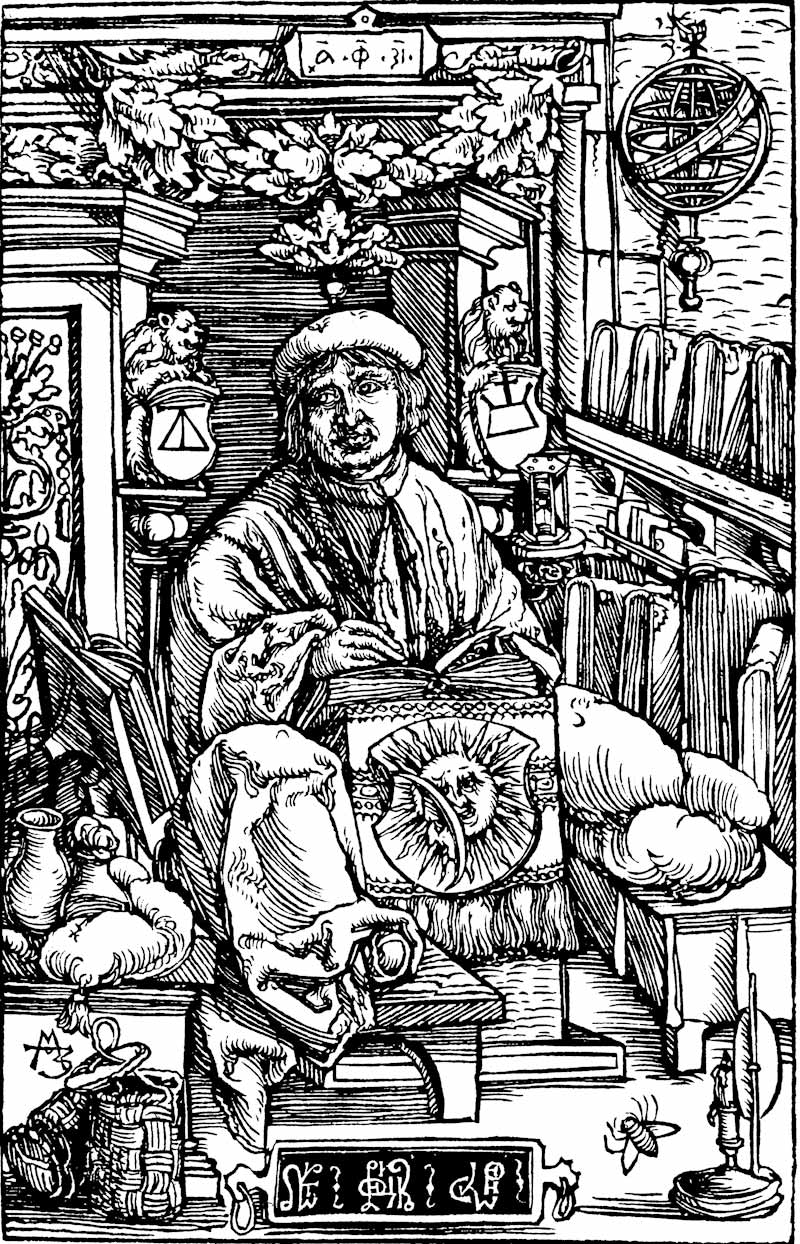 Францыск Скарына 1517 год. Гравюра