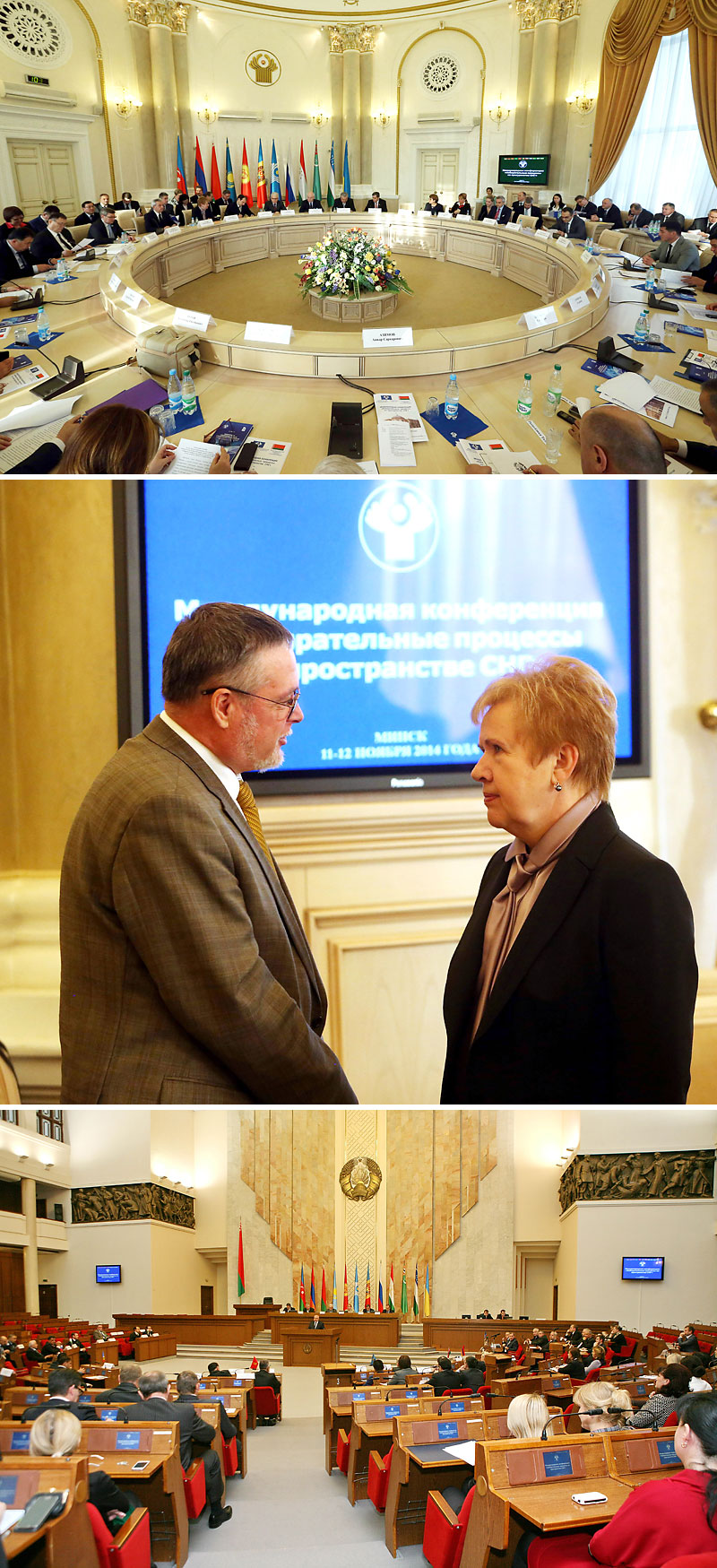 International conference “Election Campaigns in the CIS” in Minsk (November 2014)
