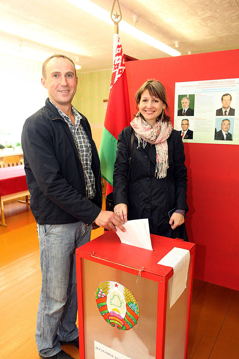 Досрочное голосование на парламентских выборах, Витебск, 2012