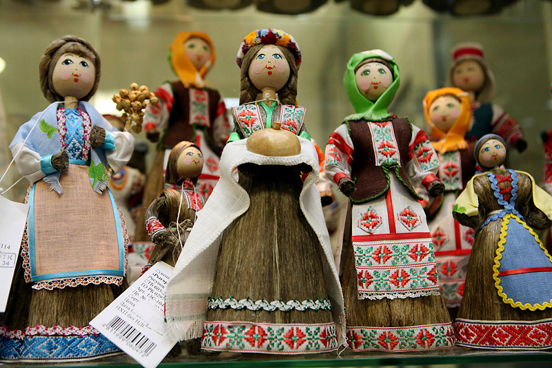 Белорусские льняные куклы
