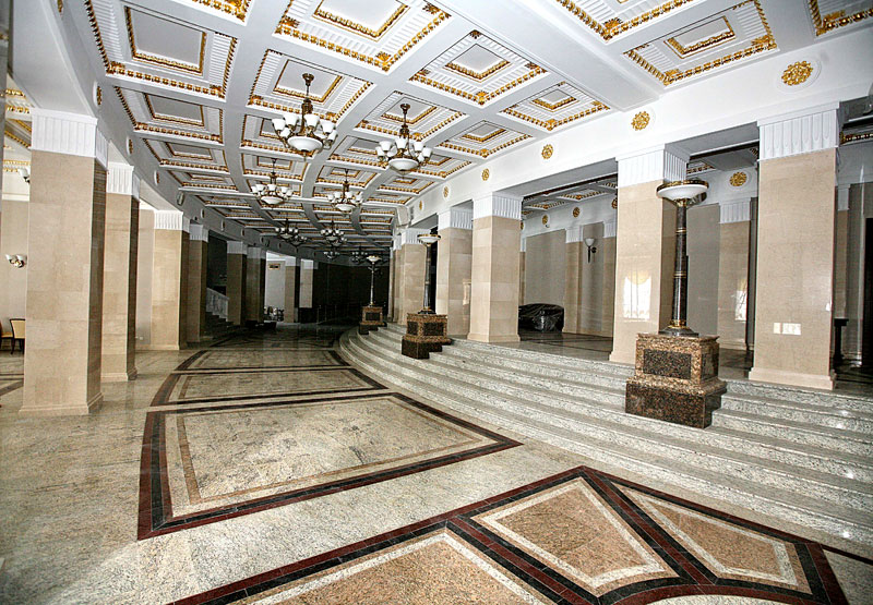 Lobby of the Bolshoi Opera and Ballet Theater