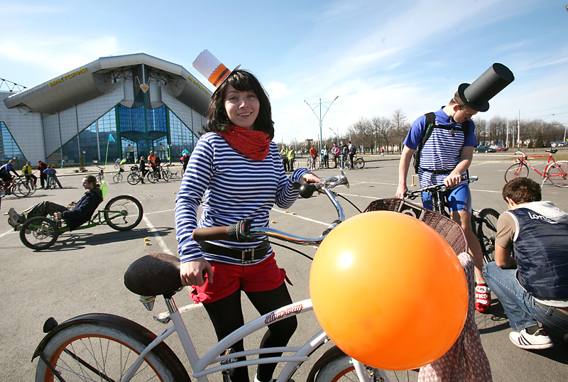 Opening of the cycling season in Brest