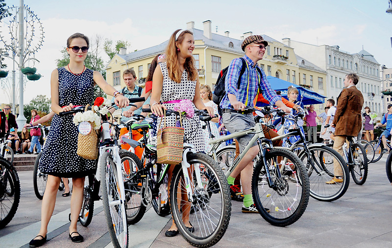 Cycling around Minsk