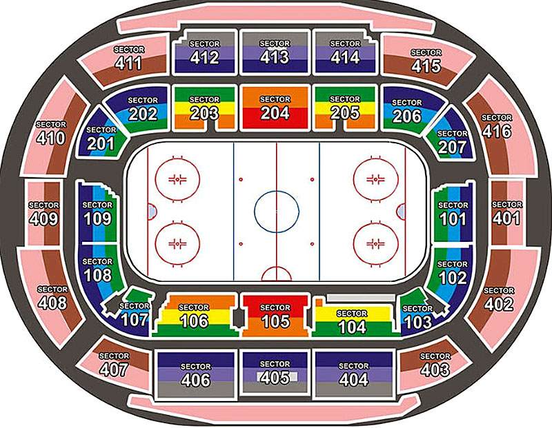 Chizhovka Arena plan