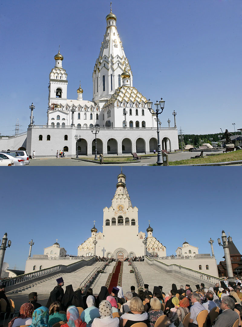 Храм-памятник в честь Всех Святых в Минске