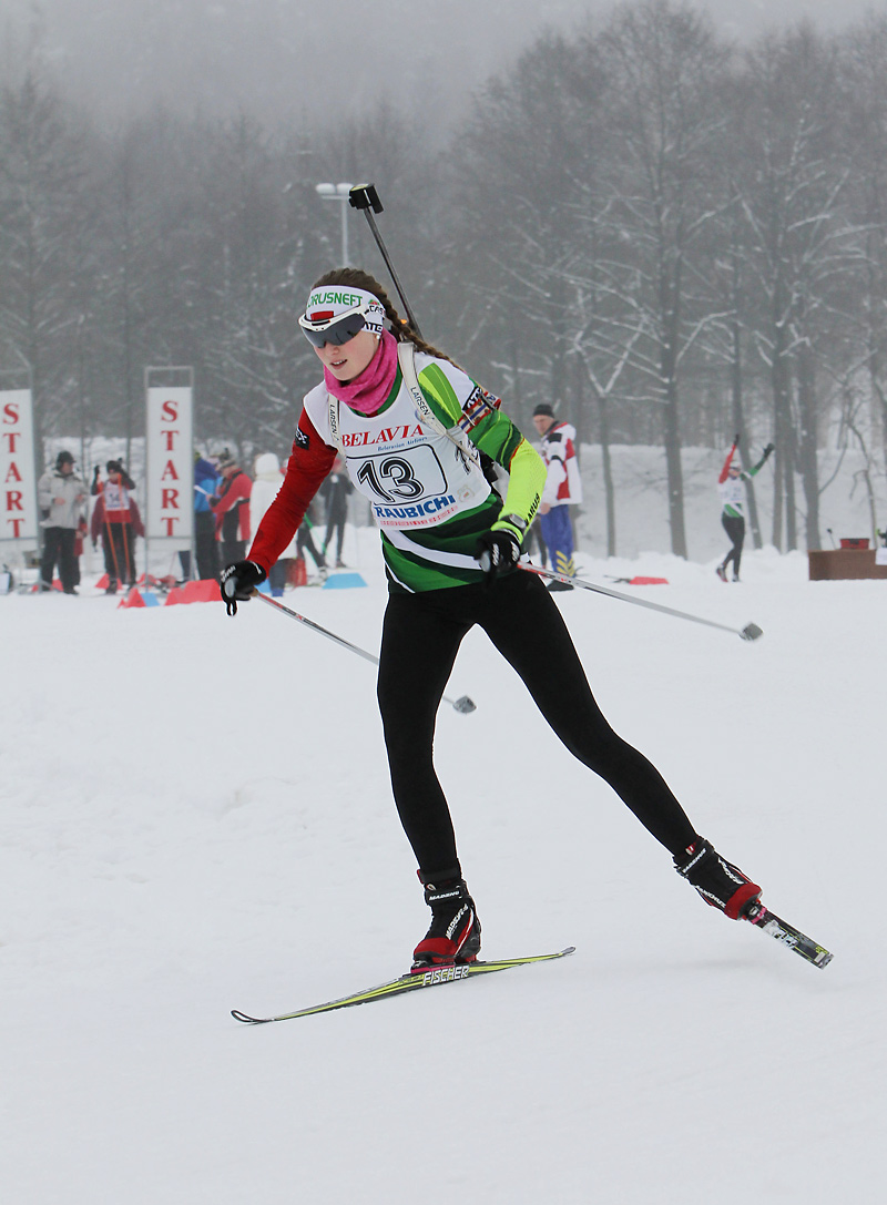 Belarus’ Youth Biathlon Championships in Raubichi (January 2015)