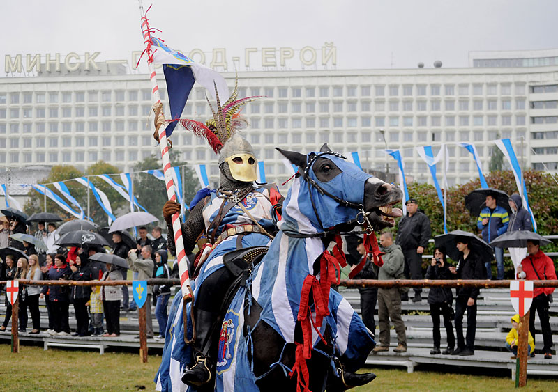 A knight festival in Minsk