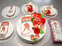 Эксклюзивная коллекция кондитерских изделий – тортов, пряников и вафельных сладостей – к Чемпионату мира по хоккею-2014 в Минске