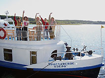 Braslav Lakes motor ship voyage