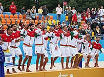 Зборная Партугаліі па пляжным футболе стала чэмпіёнам II Еўрапейскіх гульняў