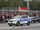 Парад грамадзянскай тэхнікі ў Дзень Незалежнасці