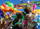 Carnival procession in Brest during City Day