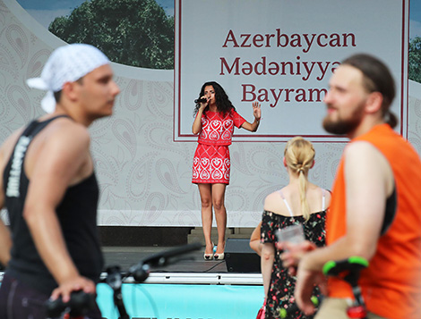 Participant of the international show Turkvision 2015 Sasha Kyazimova