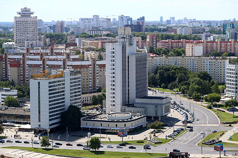 A bird’s eye view of Minsk