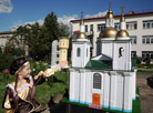 A town of miniature models will be deployed in one of the gardens in Polotsk