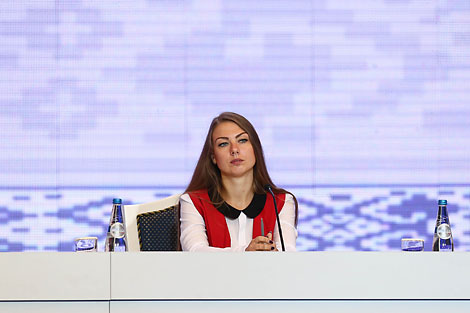 Мастер производственного обучения Минского государственного профессионально-технического колледжа швейного производства, победитель открытого чемпионата WorldSkills стран СНГ 2015 года Ольга Закревская
