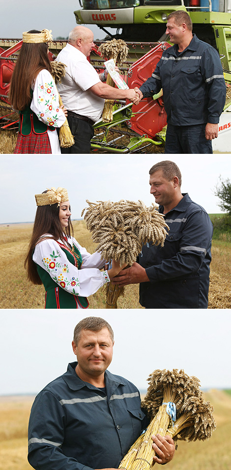 Алег Бандарэвіч – першы камбайнер-двухтысячнік у Гродзенскай вобласці