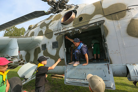 Air Force Day in the aviation technology museum