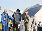 Oleg Novitsky gifted space rarities to the aviation museum