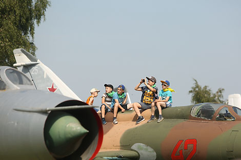 博罗瓦亚机场空军日节日航空表演